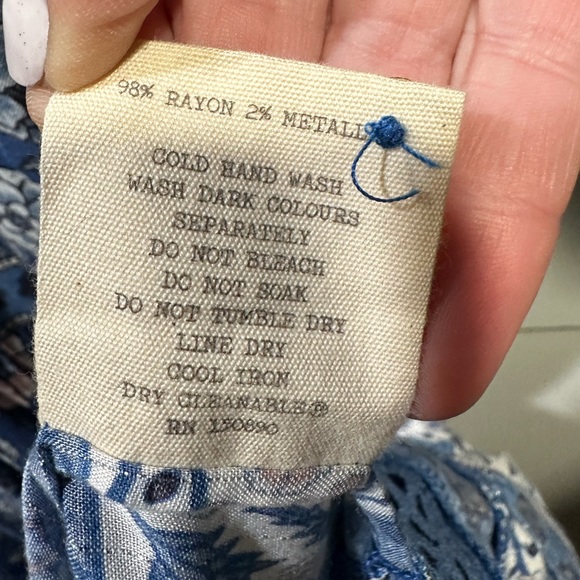 💙Spell & The Gypsy Zahara Gown size Small 💙 - Picture 7 of 15